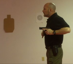 Get that gun pointed at the target right out of the holster!